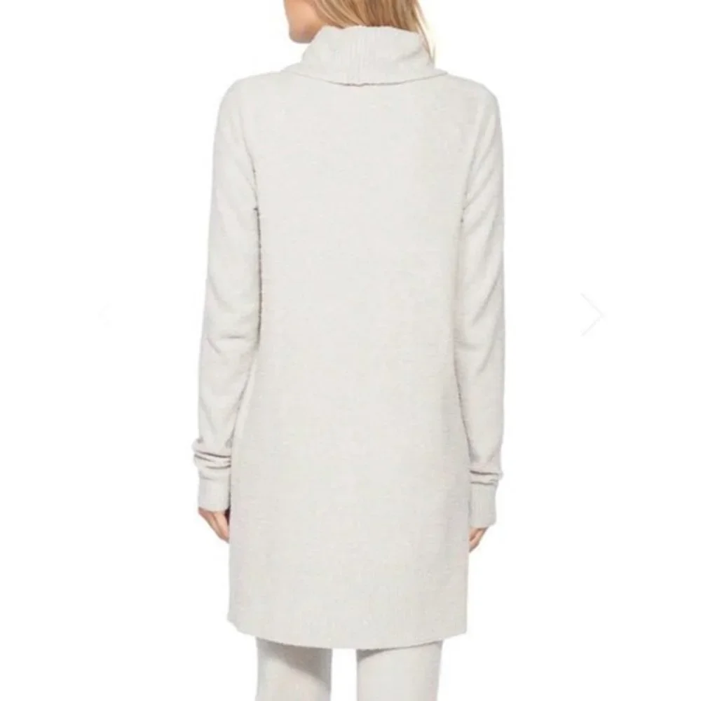 NWOT Barefoot Dreams CozyChic Lite Circle SILVER Cardigan Size L/XL